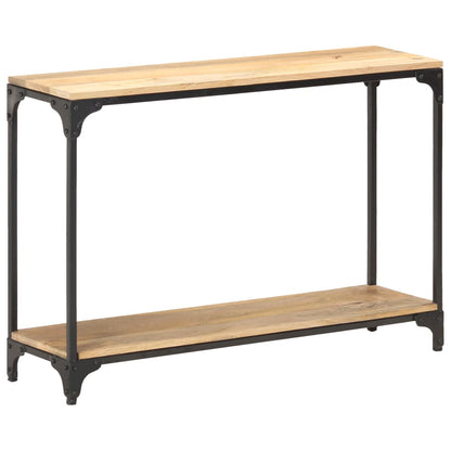 vidaXL Console Table 110x30x75 cm Solid Mango Wood