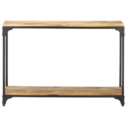 vidaXL Console Table 110x30x75 cm Solid Mango Wood