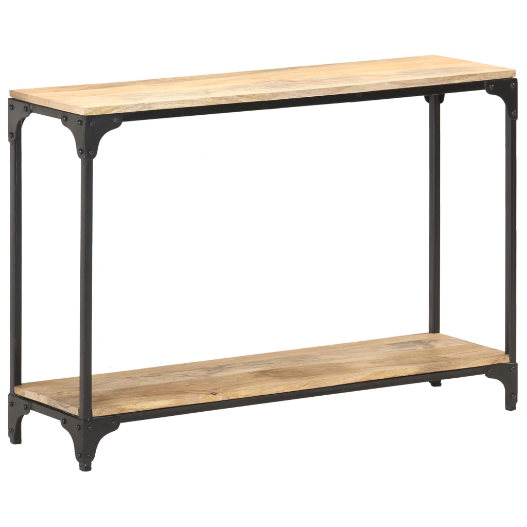 vidaXL Console Table 110x30x75 cm Solid Mango Wood