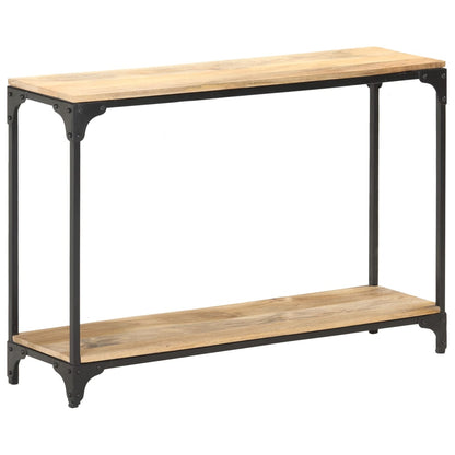 vidaXL Console Table 110x30x75 cm Solid Mango Wood