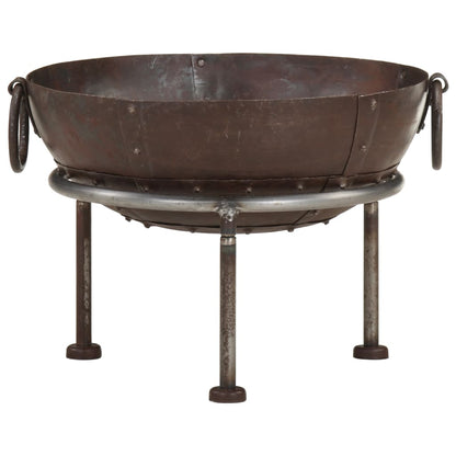 vidaXL Rustic Fire Pit Ø 40 cm Iron