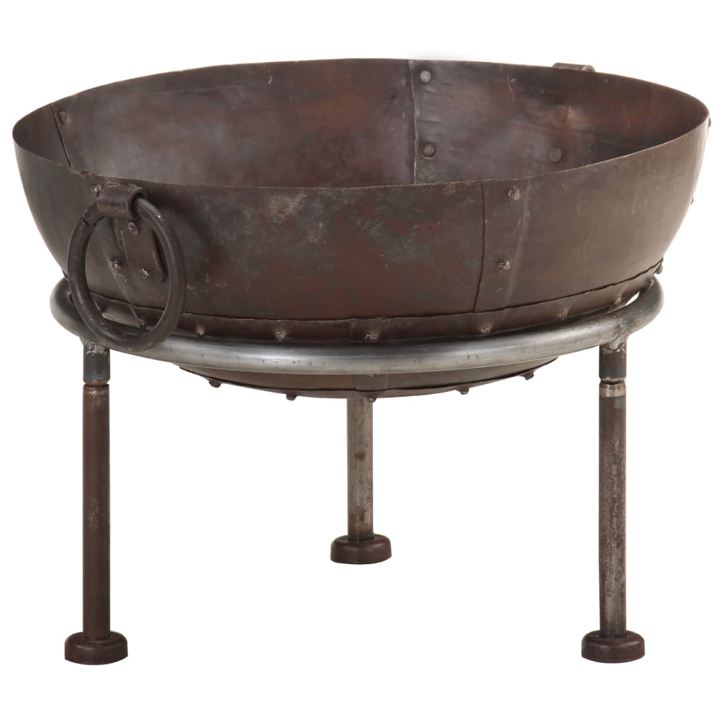 vidaXL Rustic Fire Pit Ø 40 cm Iron