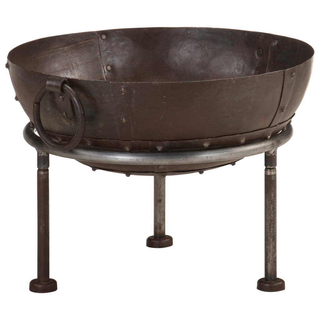 vidaXL Rustic Fire Pit Ø 40 cm Iron