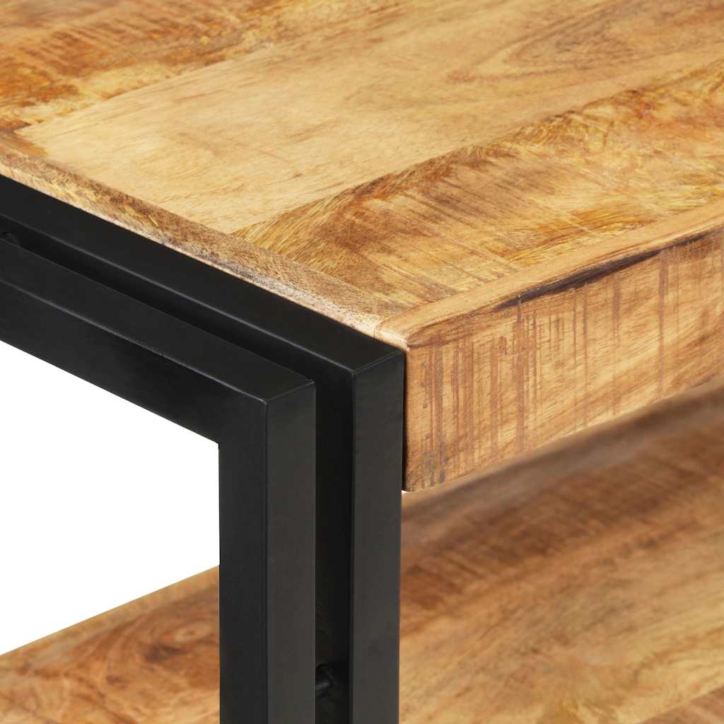 Console Table 90x30x75 cm 120 cm Rough mango wood