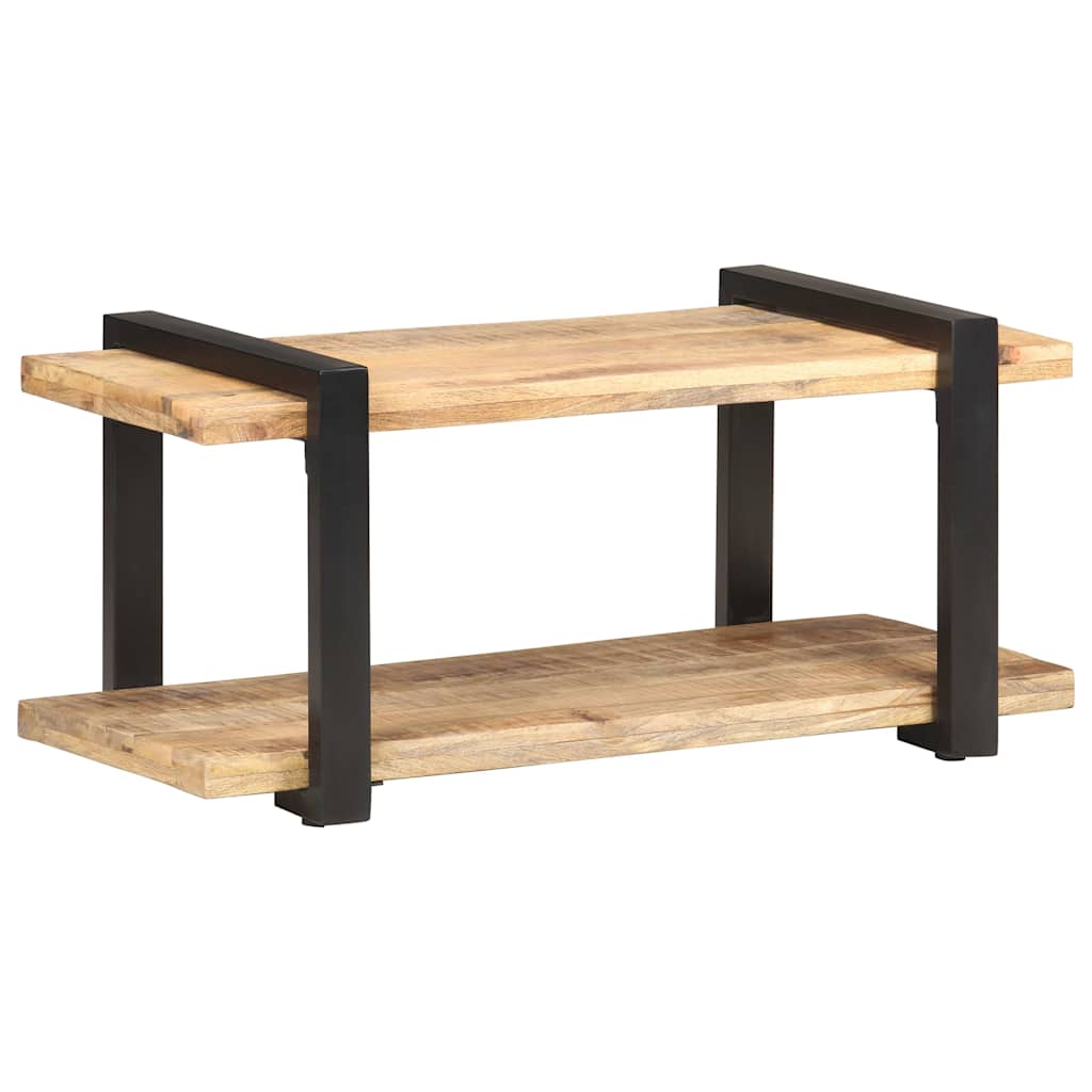 TV Cabinet 130x40x40 cm 90 cm Rough mango wood