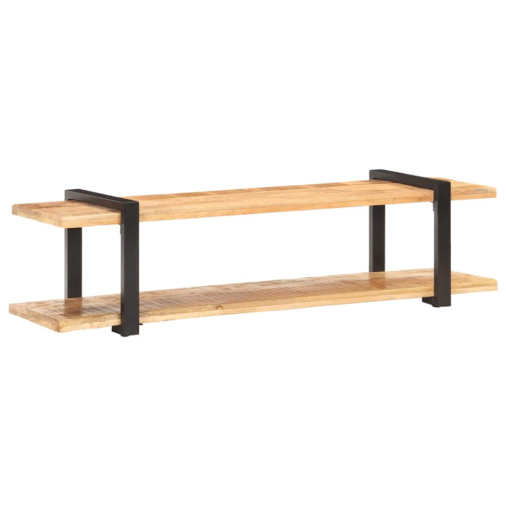 TV Cabinet 130x40x40 cm 160 cm Solid rough mango wood