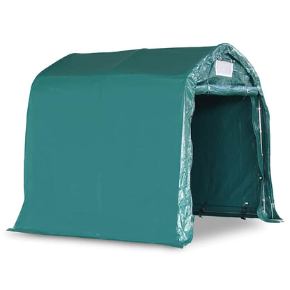 vidaXL Garage Tent | Dark green | Fabric (100% PVC), galvanised steel | 1.6x2.4m 4