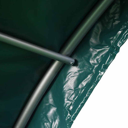vidaXL Livestock Tent PVC 3,7x3,7 m Green 6