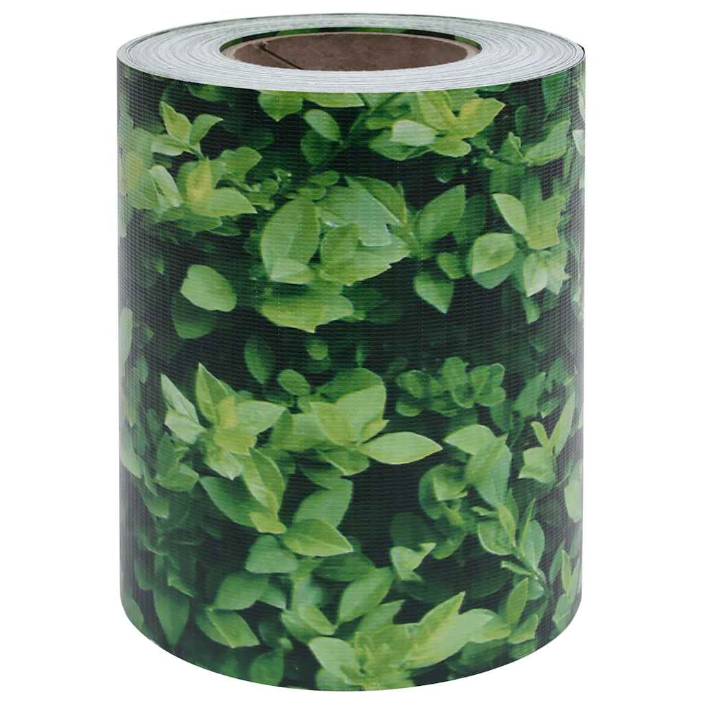 Privacy Strip PVC Leaf pattern