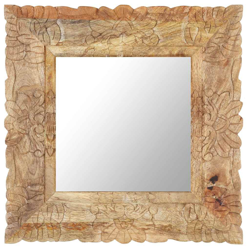 vidaXL Mirror Solid Mango Wood