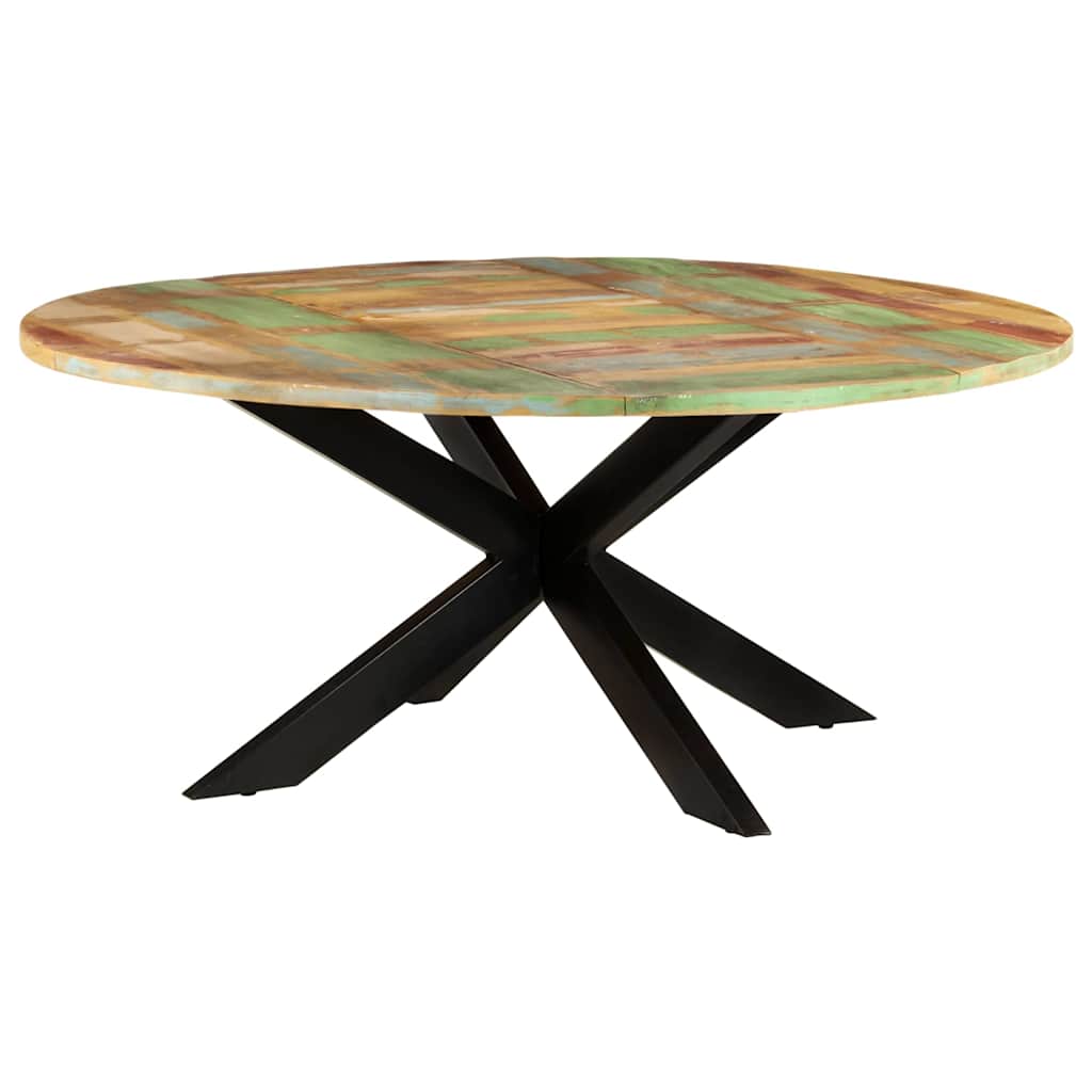 Dining Table Ø 175 x 75 cm Solid reclaimed wood
