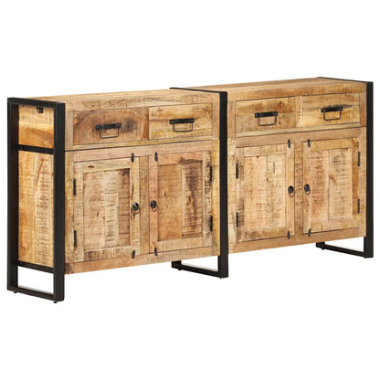 321696 vidaXL Sideboard 172x35x80 cm Solid Mango Wood 1