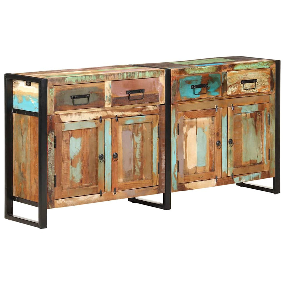 321697 vidaXL Sideboard 172x35x80 cm Solid Reclaimed Wood