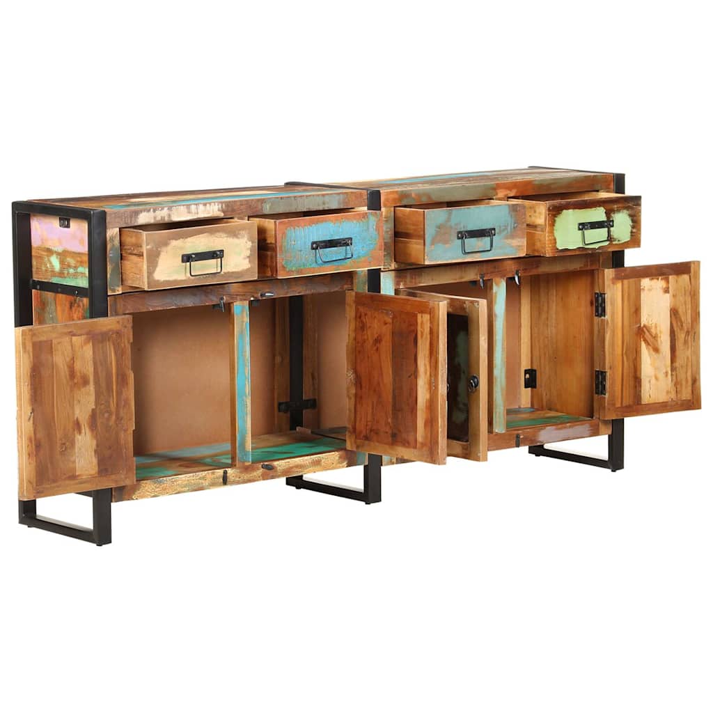321697 vidaXL Sideboard 172x35x80 cm Solid Reclaimed Wood 2