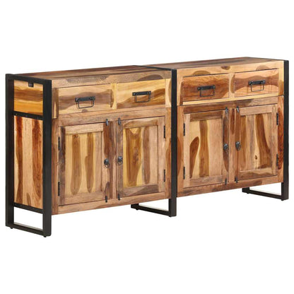 321698 vidaXL Sideboard 172x35x80 cm Solid Acacia Wood with Honey Finish 1