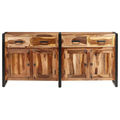 321698 vidaXL Sideboard 172x35x80 cm Solid Acacia Wood with Honey Finish 3