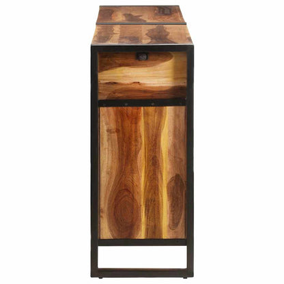 321698 vidaXL Sideboard 172x35x80 cm Solid Acacia Wood with Honey Finish 4