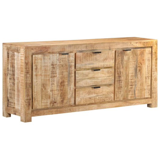 vidaXL Sideboard 175x40x75 cm Rough Mango Wood