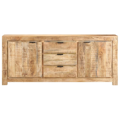 vidaXL Sideboard 175x40x75 cm Rough Mango Wood