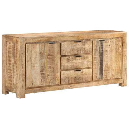 vidaXL Sideboard 175x40x75 cm Rough Mango Wood