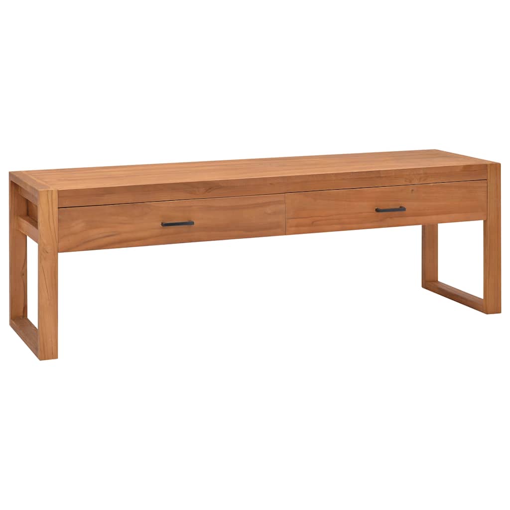 TV Cabinet 100x40x45 cm Teak Wood 140 cm