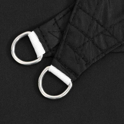 Sunshade Sail Oxford Fabric Rectangular 5x8 m Black