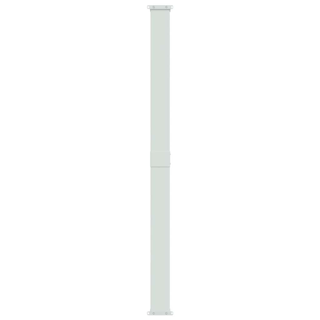 Patio Retractable Side Awning 200x514 cm Drop 500 cm Black