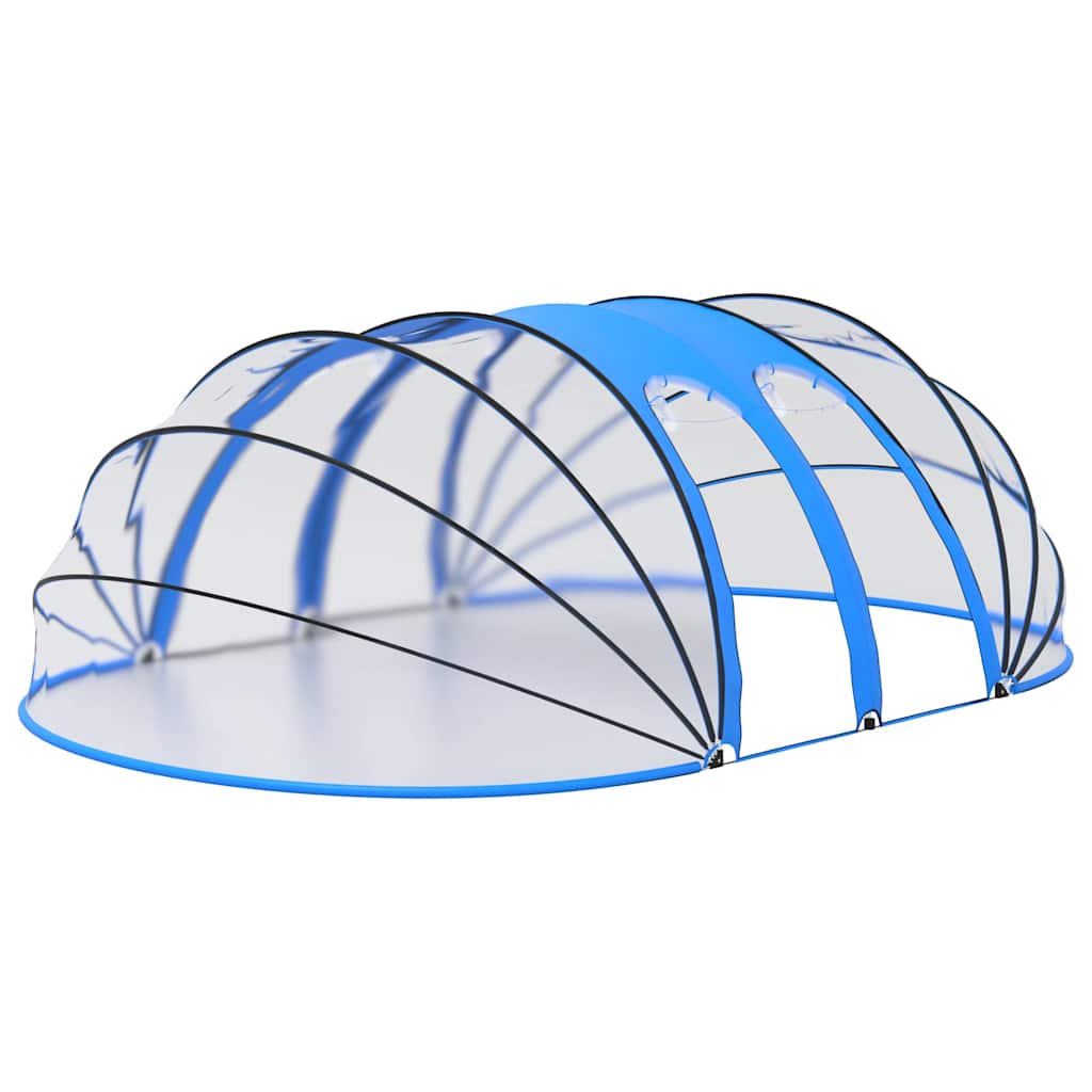 vidaXL Pool Dome Oval 620x410x210 cm 3