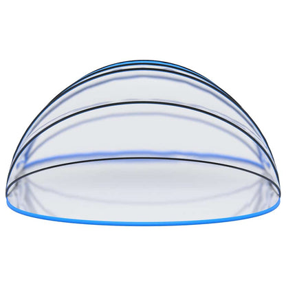 vidaXL Pool Dome Oval 620x410x210 cm 5
