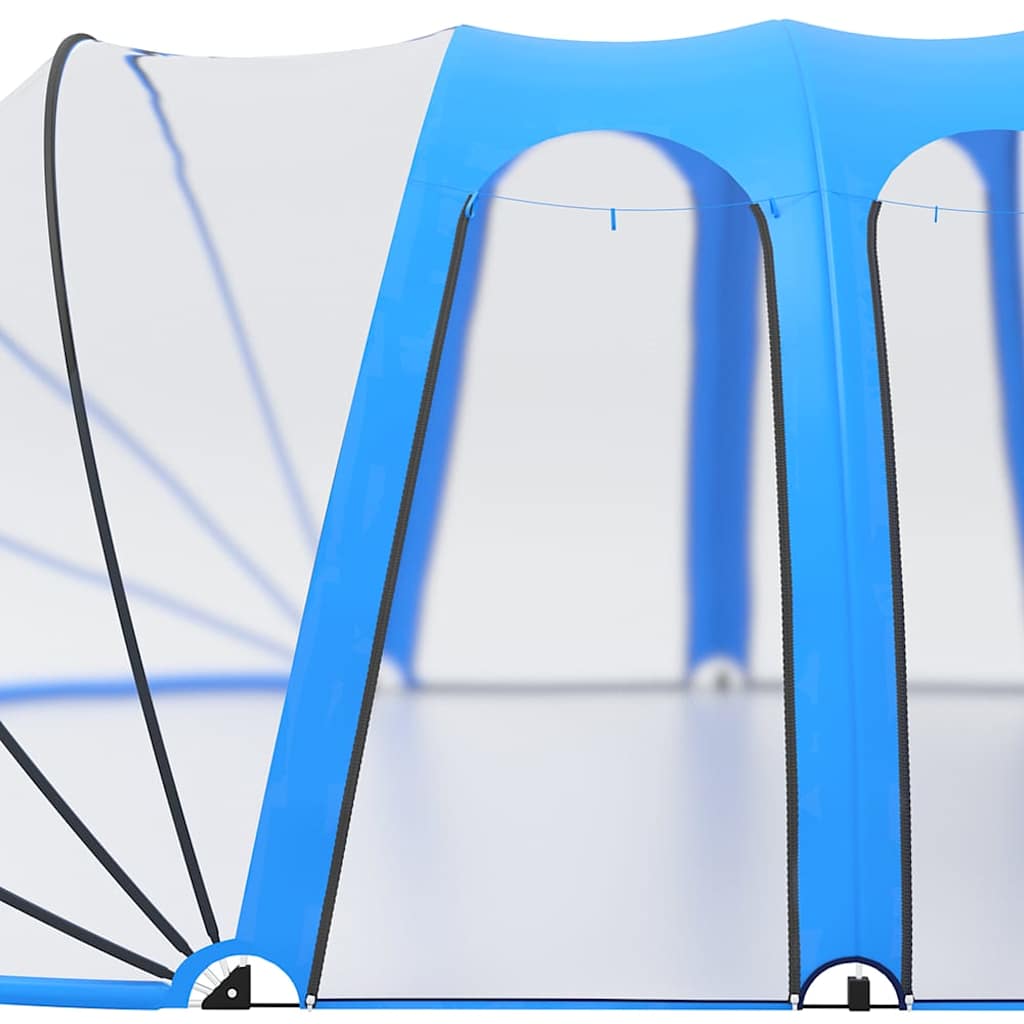 vidaXL Pool Dome Oval 620x410x210 cm 6