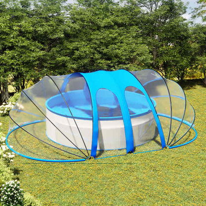 vidaXL Pool Dome Oval 620x410x210 cm 1