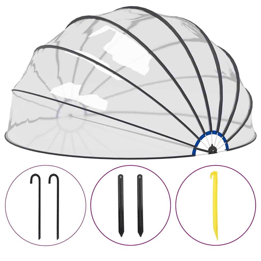 vidaXL Pool Dome 559x275 cm 2