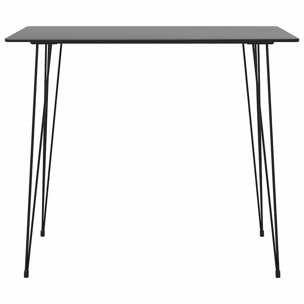 vidaXL Bar Set | Black and White | MDF, Metal, PP | Standard | Ergonomic 3