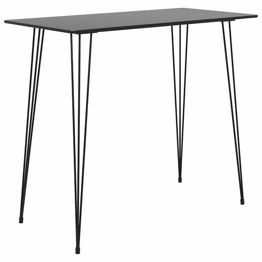 vidaXL Bar Set | Black and Grey | MDF, metal, PP | Medium | Ergonomic | Bar Set 2