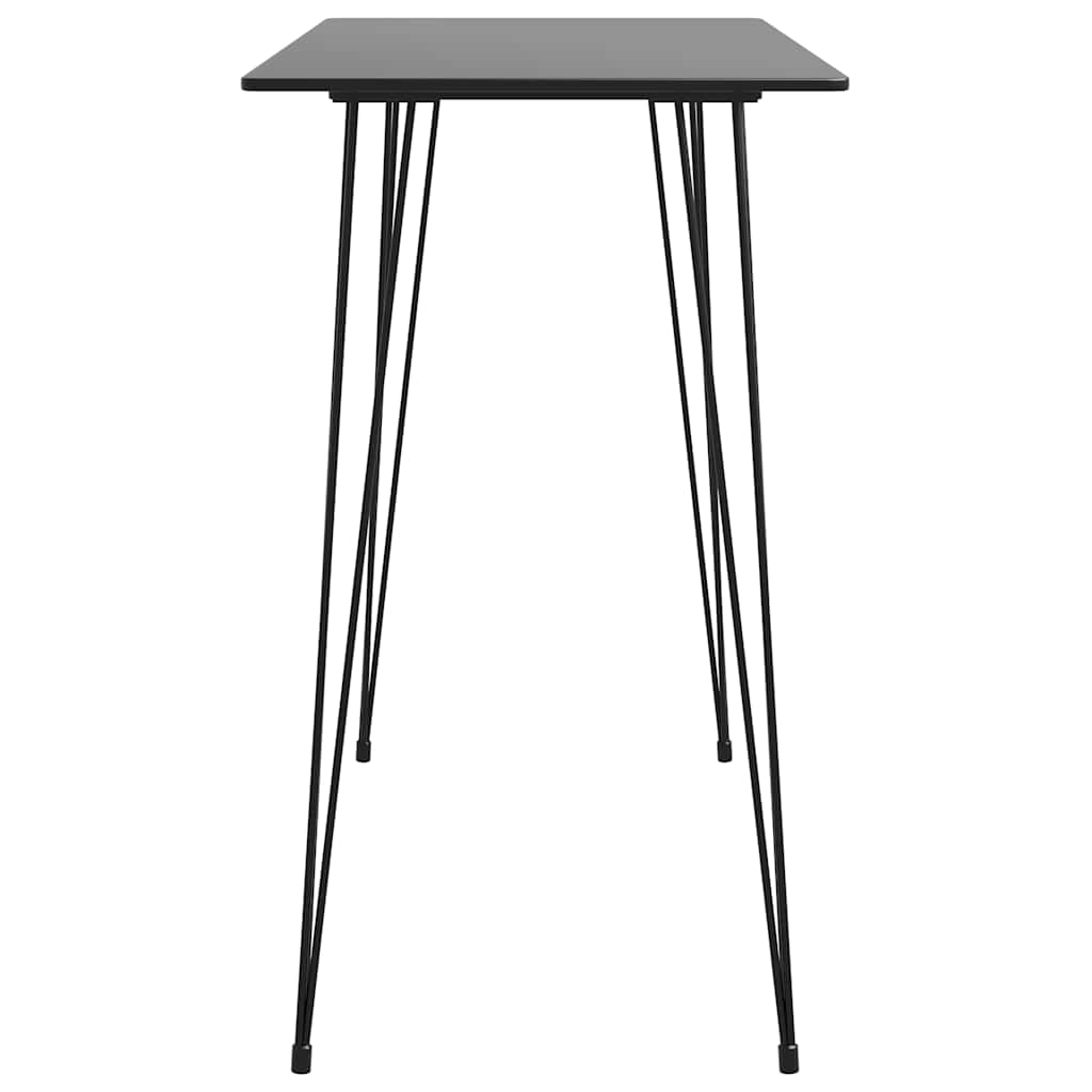 vidaXL Bar Set | Black and Grey | MDF, metal, PP | Medium | Ergonomic | Bar Set 4