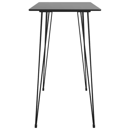 vidaXL Bar Set | Black and Grey | MDF, metal, PP | Medium | Ergonomic | Bar Set 4