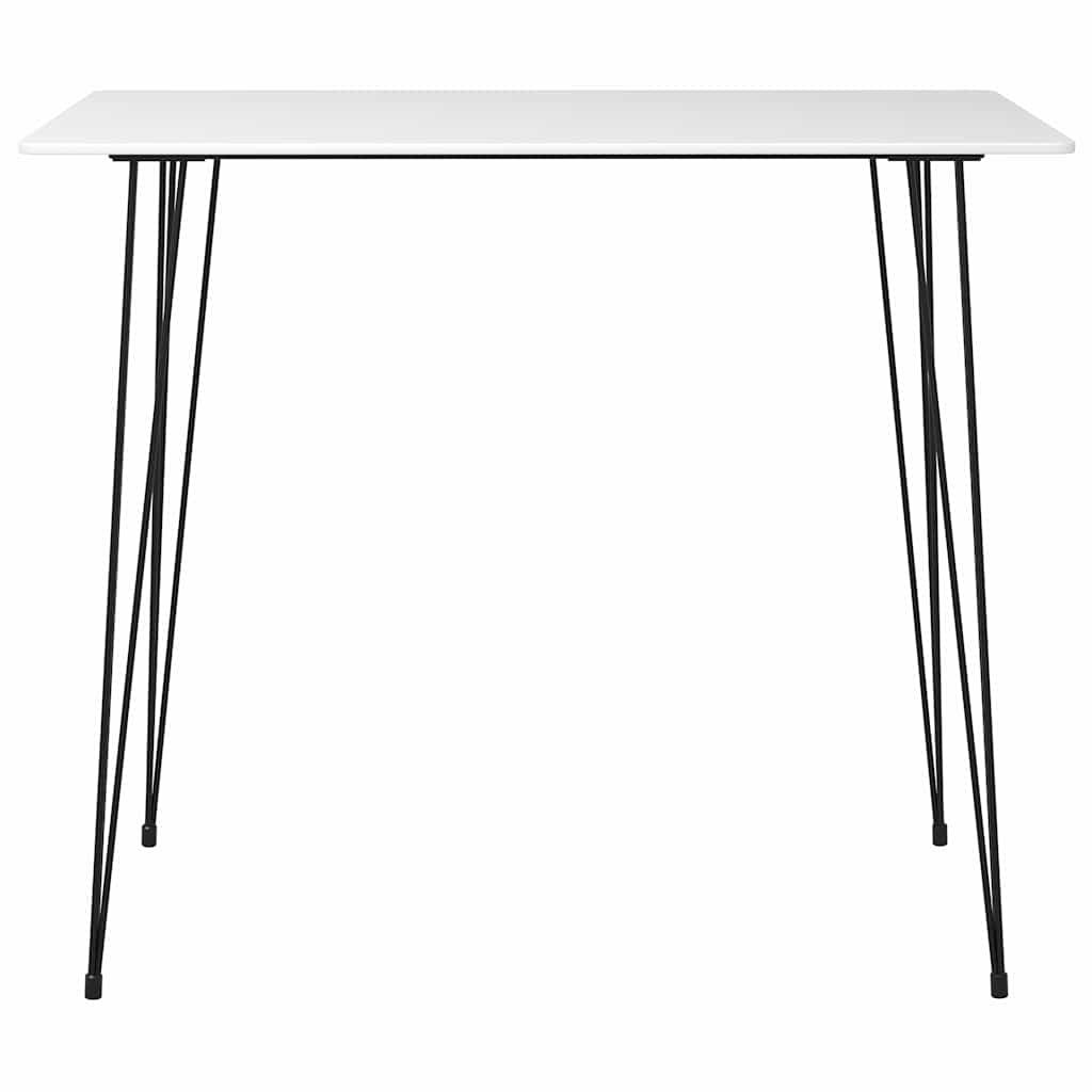 vidaXL Bar Set | White | MDF | Medium | Stackable | Bar Set | Rectangular 3