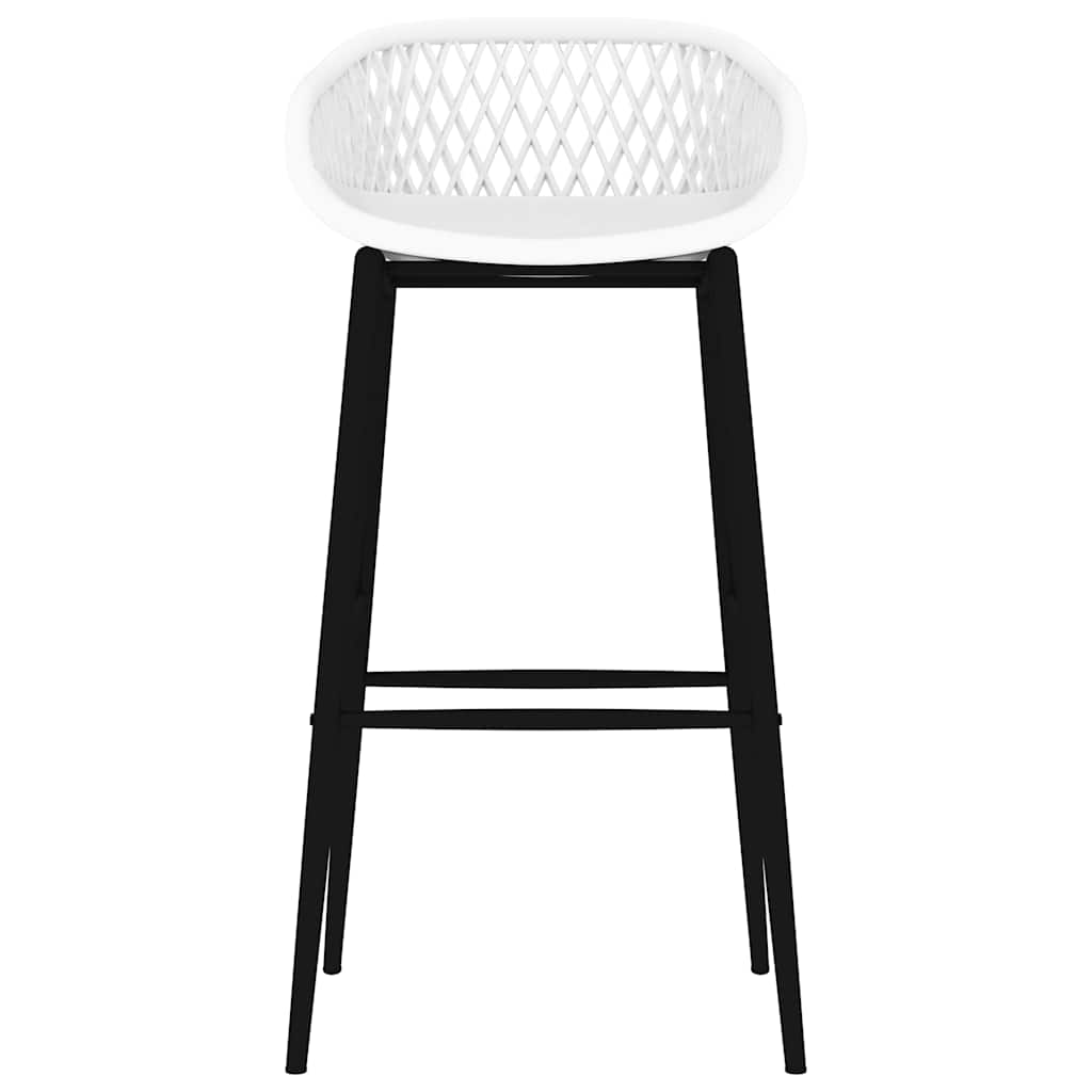 vidaXL 7 Piece Bar Set White 6
