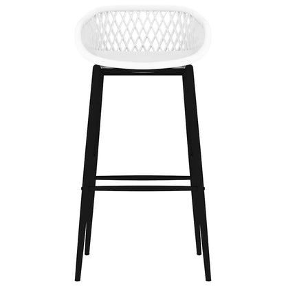vidaXL 7 Piece Bar Set White 6