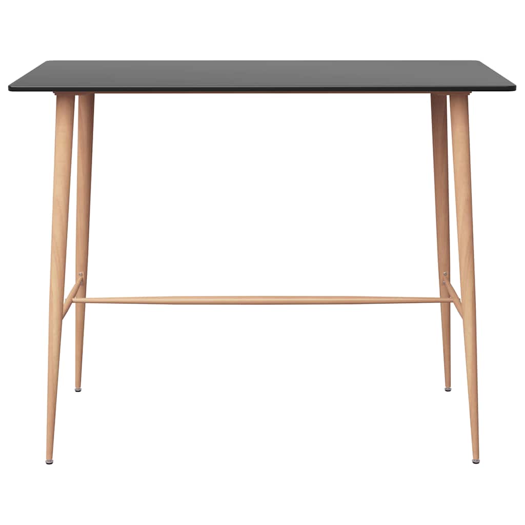 vidaXL Bar Set | Black and White | MDF, Metal, PP | Standard |  Durable 3