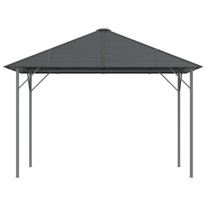 vidaXL Gazebo with Roof 3x3 m Anthracite 3