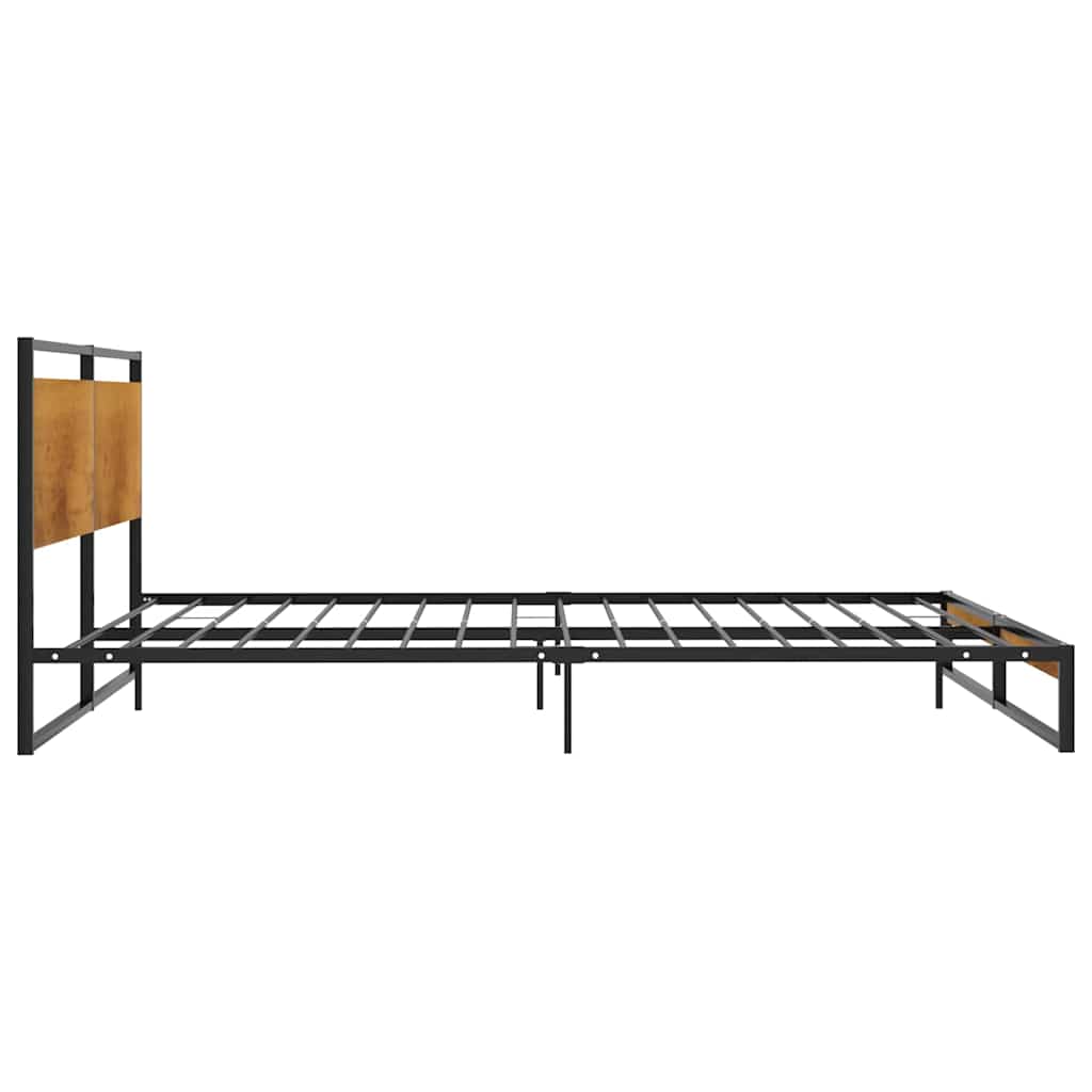 Bed Frame without Mattress Metal 160 x 200 cm