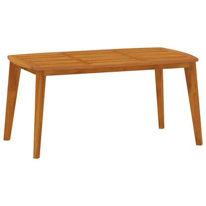 vidaXL 7 Piece Garden Dining Set Solid Wood Acacia 4