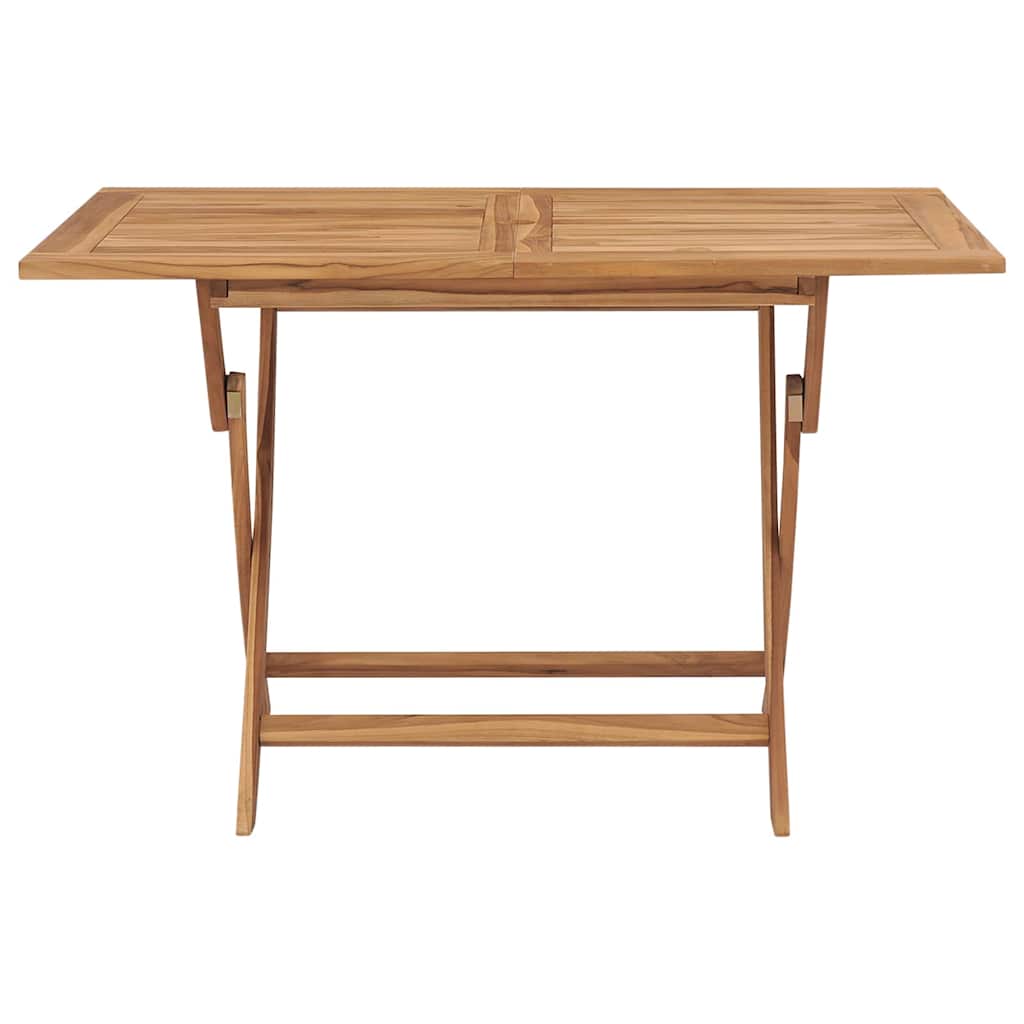 vidaXL 7 Piece Garden Dining Set Solid Teak Wood 4