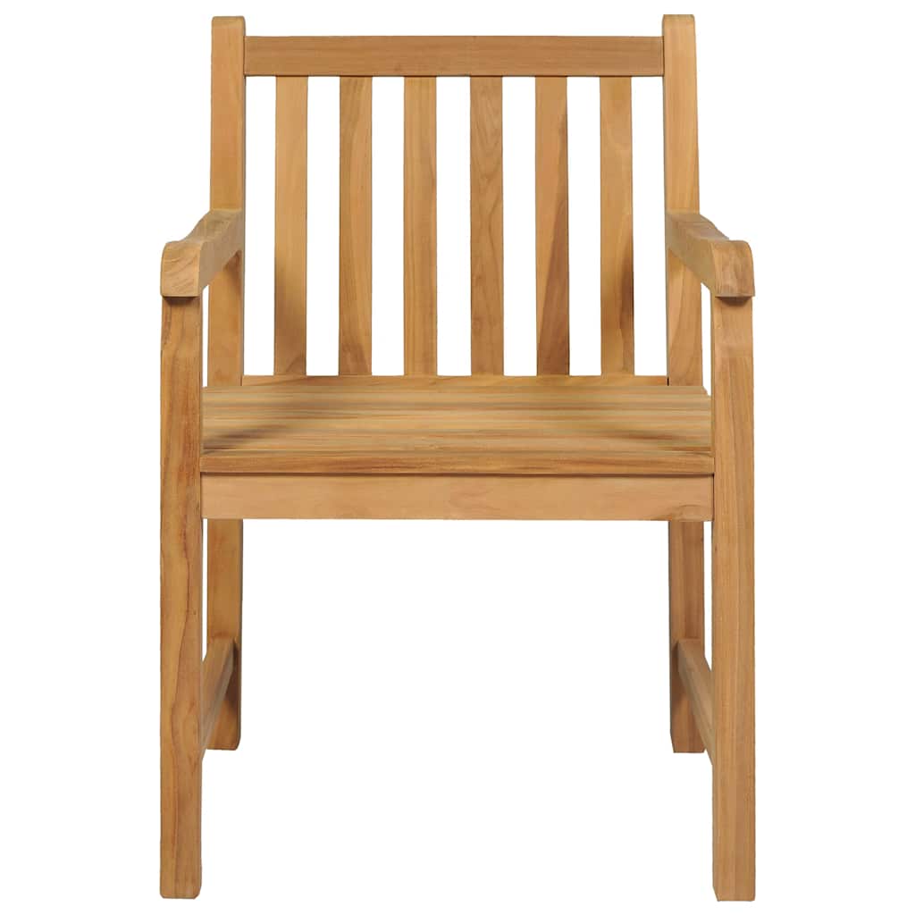 vidaXL 9 Piece Garden Dining Set 200x100 cm Solid Teak Wood 5