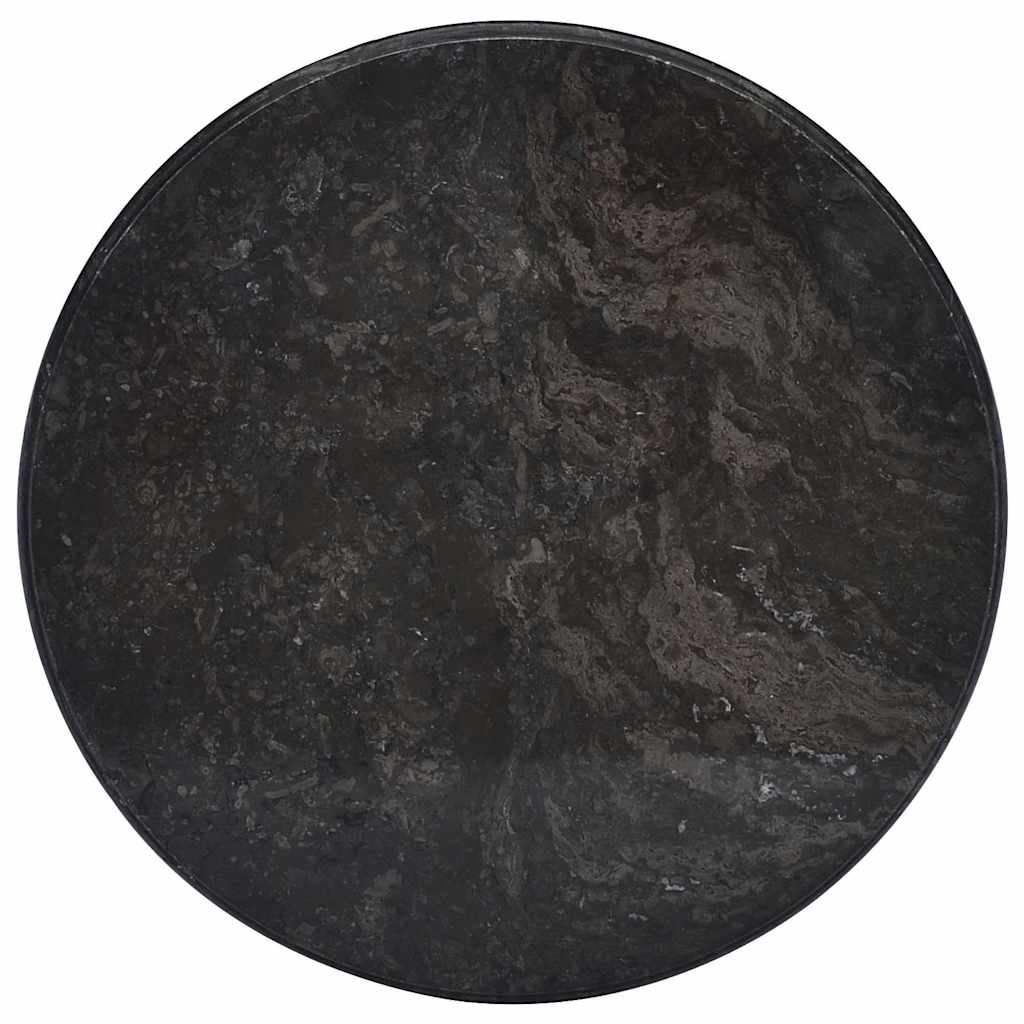 Table Top Ø40x2,5 Marble Black Ø 50 x 2.5 cm
