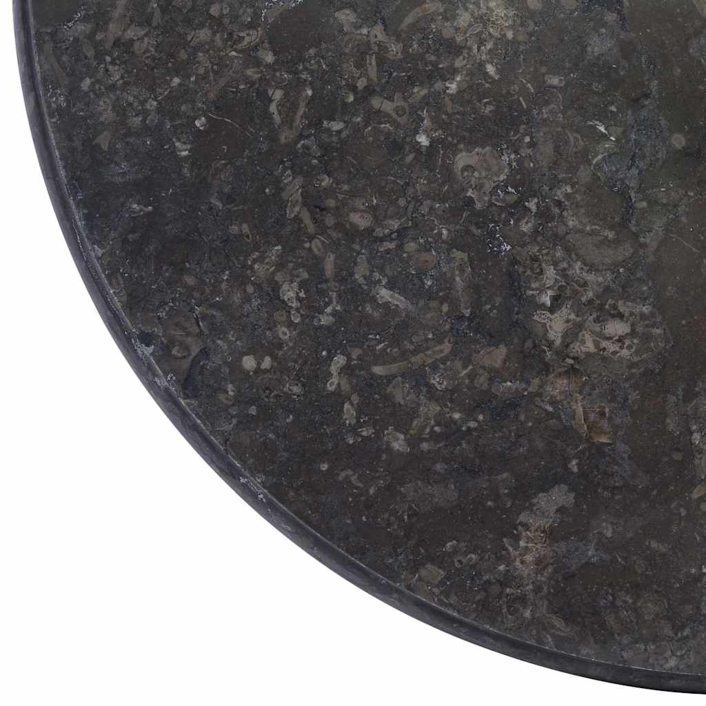 Table Top Ø40x2,5 Marble Black Ø 50 x 2.5 cm