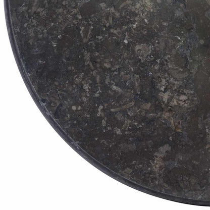 Table Top Ø40x2,5 Marble Black Ø 50 x 2.5 cm