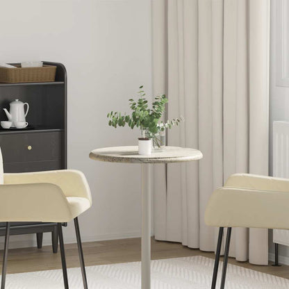 Table Top Ø40x2,5 Marble Grey Ø 50 x 2.5 cm