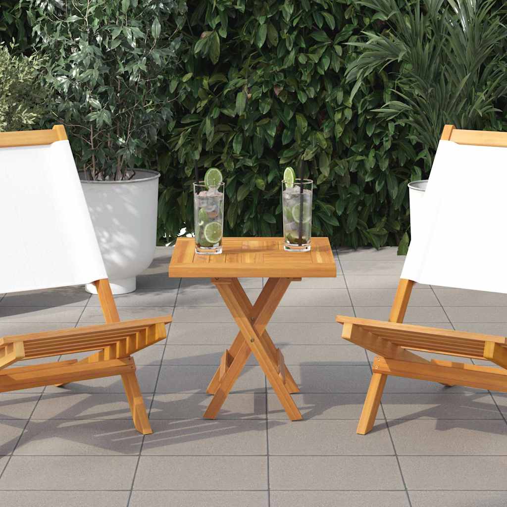 Table Top Solid Teak Wood 2,5 cm 40 cm 50 cm 50 cm Square